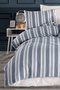 L'essentiel linge de maison Soft Line - Azul Marino